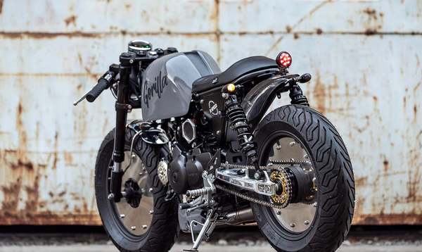 The Honda Monkey Bike with plenty of attitude K Speed Customs Visordown